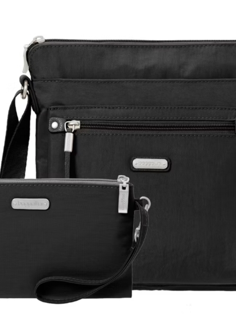 Baggallini Go Bagg with a removable RFID phone wristlet